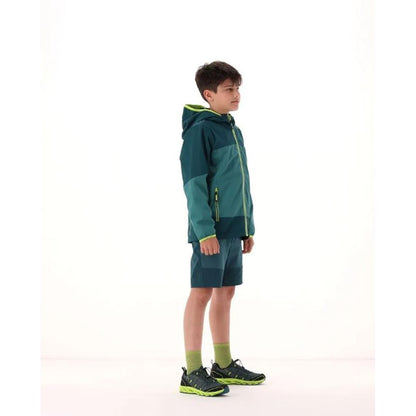 CMP Sport Boy Shell Jacket Fix Hood alpine