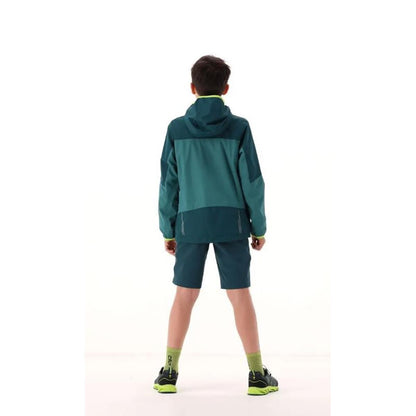 CMP Sport Boy Shell Jacket Fix Hood alpine