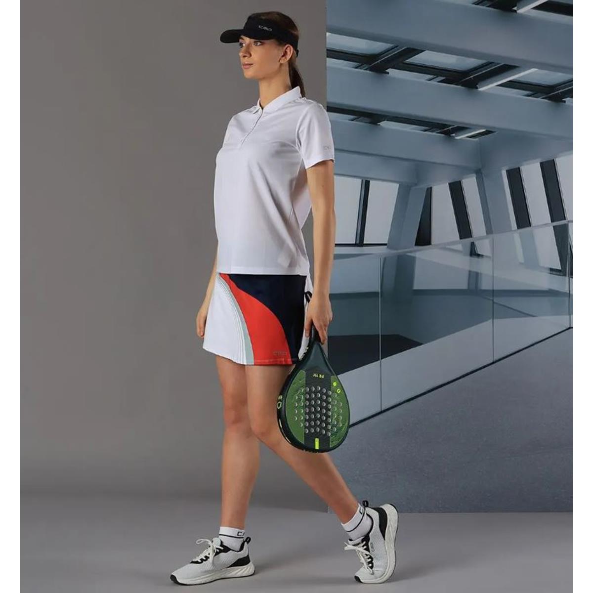 CMP Sport Woman Pique-Poloshirt salmone
