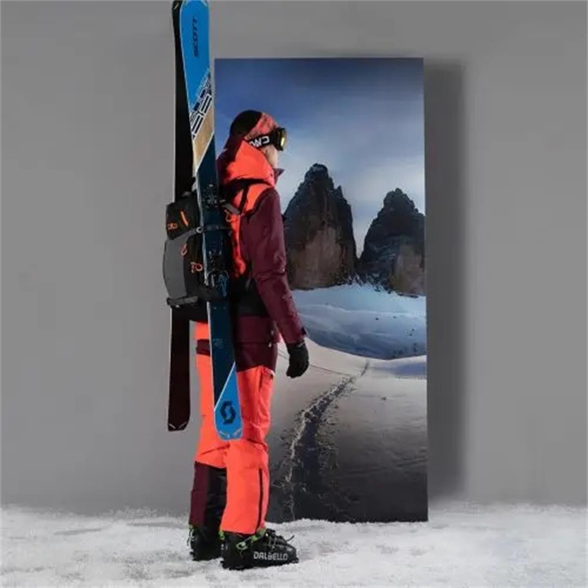 CMP Woman Ski Pant burgundy
