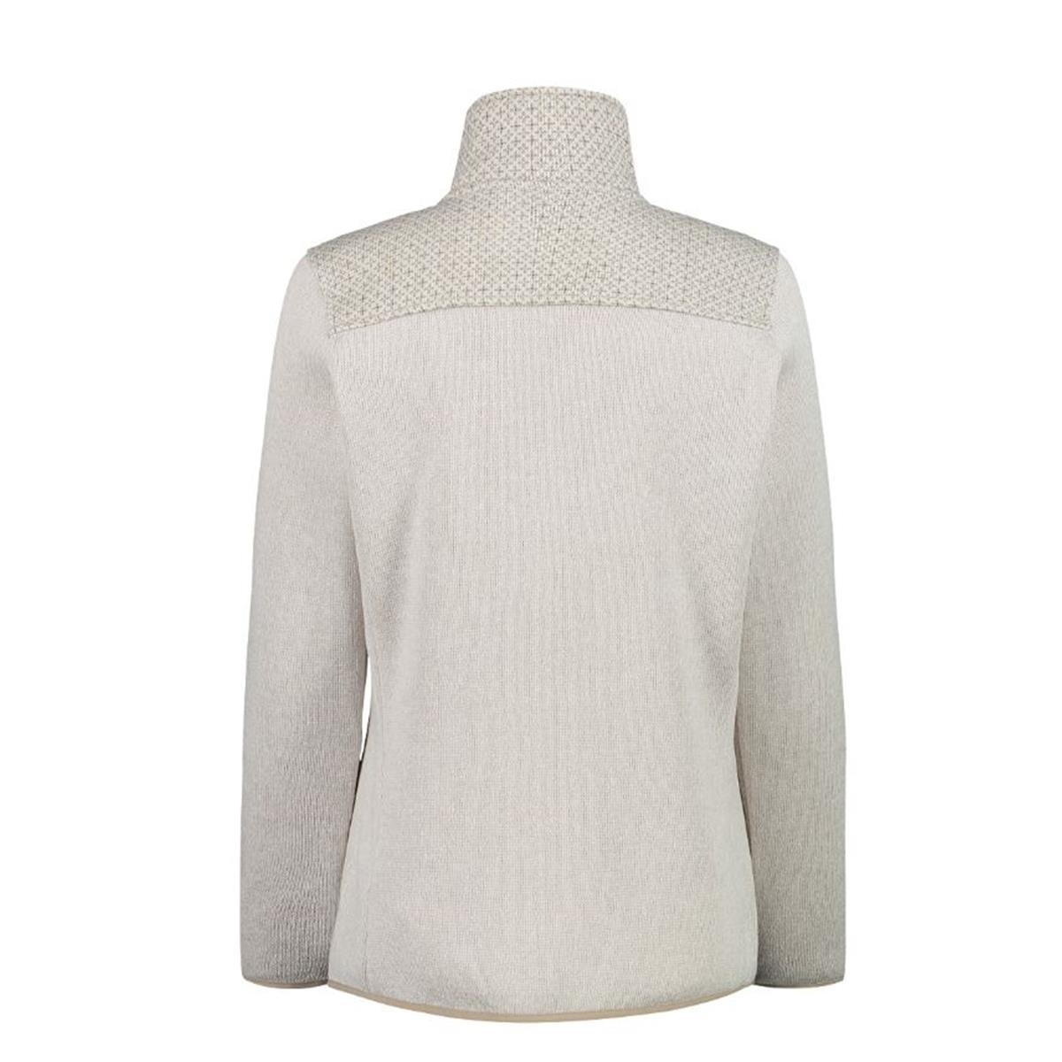 CMP Sport Woman Knit-Tech Jacket vaniglia sabbia, image 2 of 7