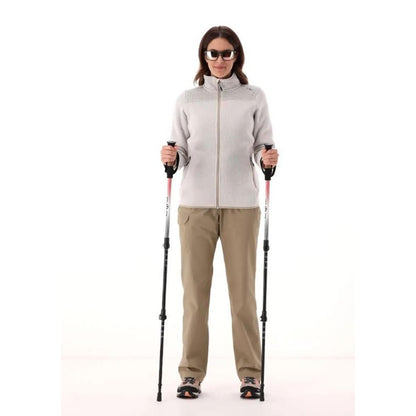 CMP Sport Woman Knit-Tech Jacket vaniglia sabbia