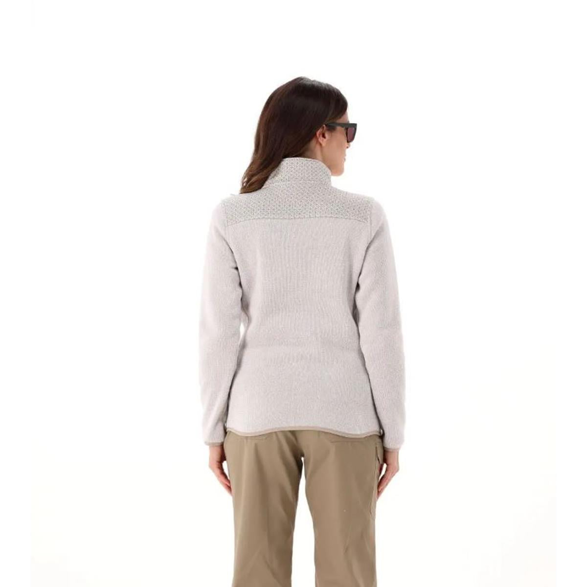CMP Sport Woman Knit-Tech Jacket vaniglia sabbia