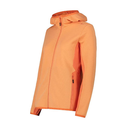 CMP Sport Woman Hybrid-Jacket Unlimitech Fix Hood salmone