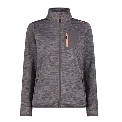 CMP Sport Woman Knit-Tech Jacket terra mel.