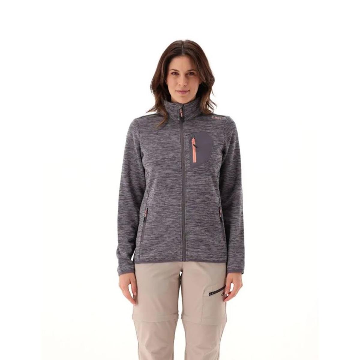 CMP Sport Woman Knit-Tech Jacket terra mel., image 4 of 7