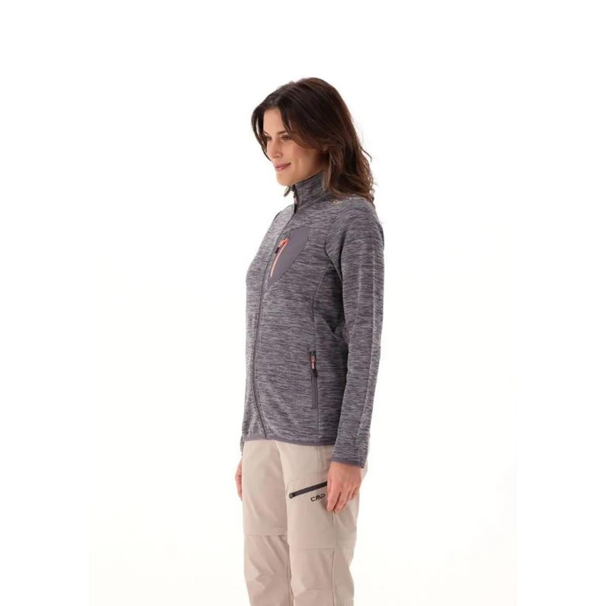 CMP Sport Woman Knit-Tech Jacket terra mel., image 5 of 7