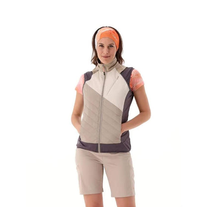 CMP Sport Woman Hybride Jacket with detachable Sleeve agave