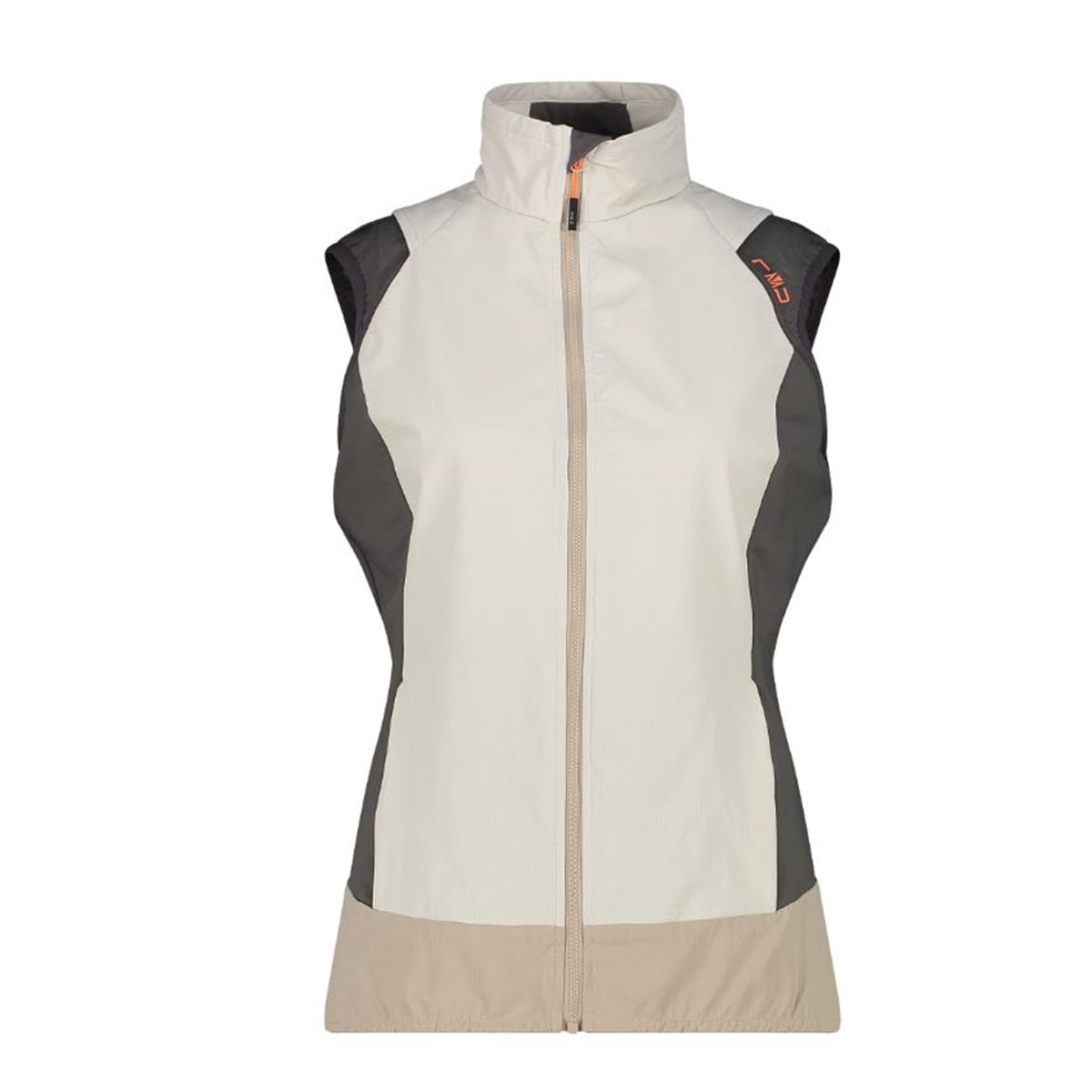 CMP Sport Woman Hybride Jacket with detachable Sleeve vaniglia, Bild 4 von 10