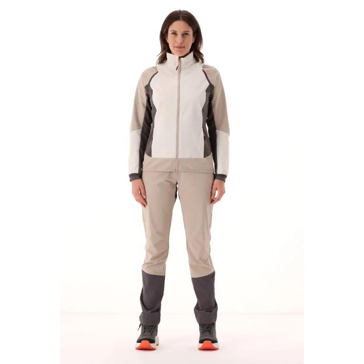 CMP Sport Woman Hybride Jacket with detachable Sleeve vaniglia, Bild 7 von 10