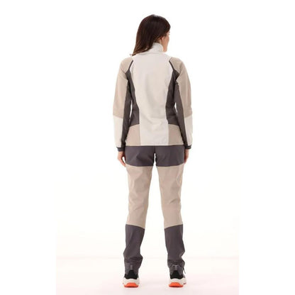 CMP Sport Woman Hybride Jacket with detachable Sleeve vaniglia