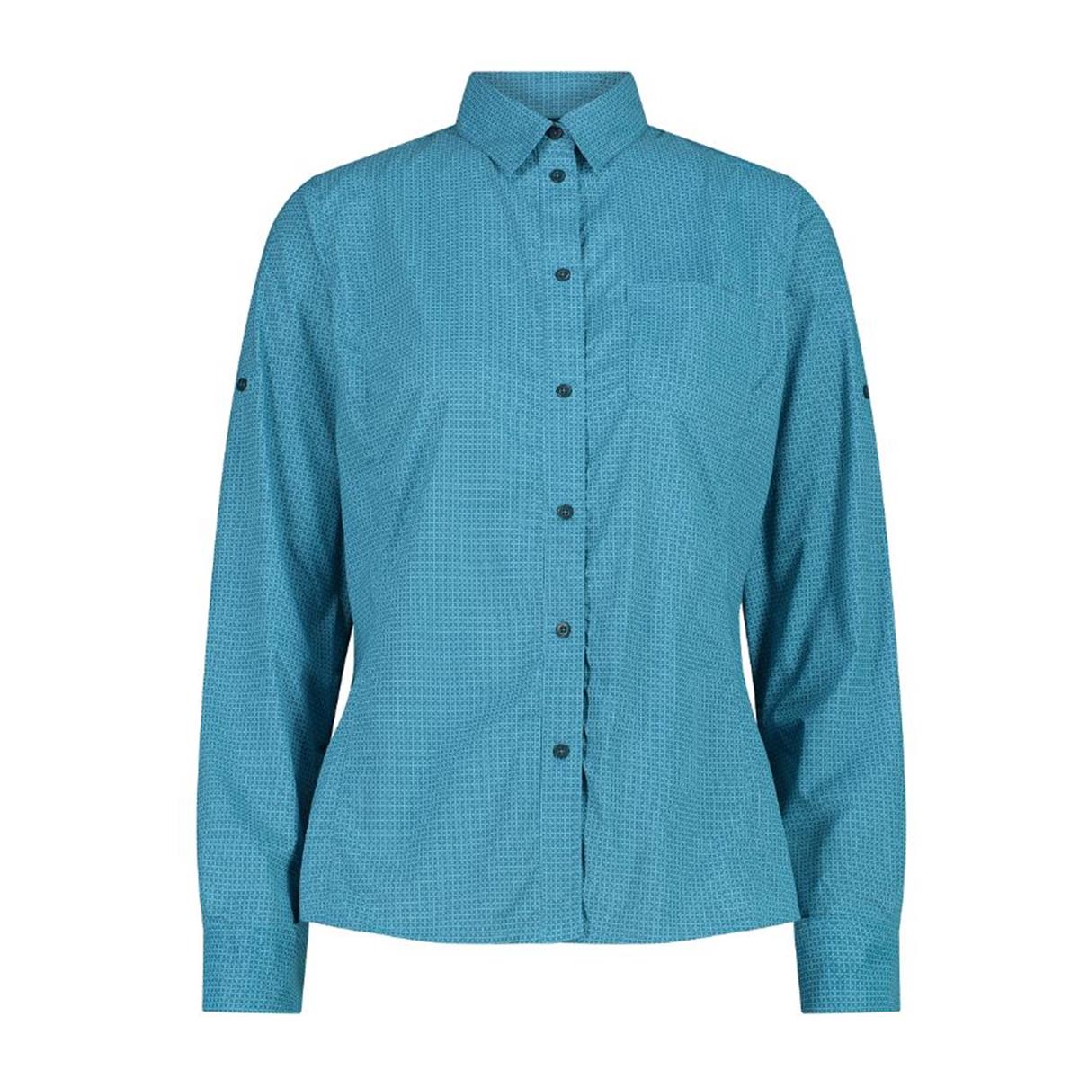 CMP Sport Woman Shirt Langarm Bluse night tiffany