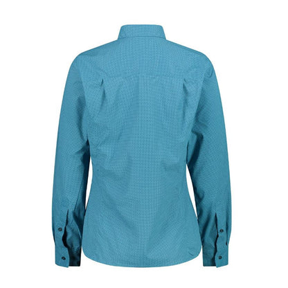CMP Sport Woman Shirt Langarm Bluse night tiffany