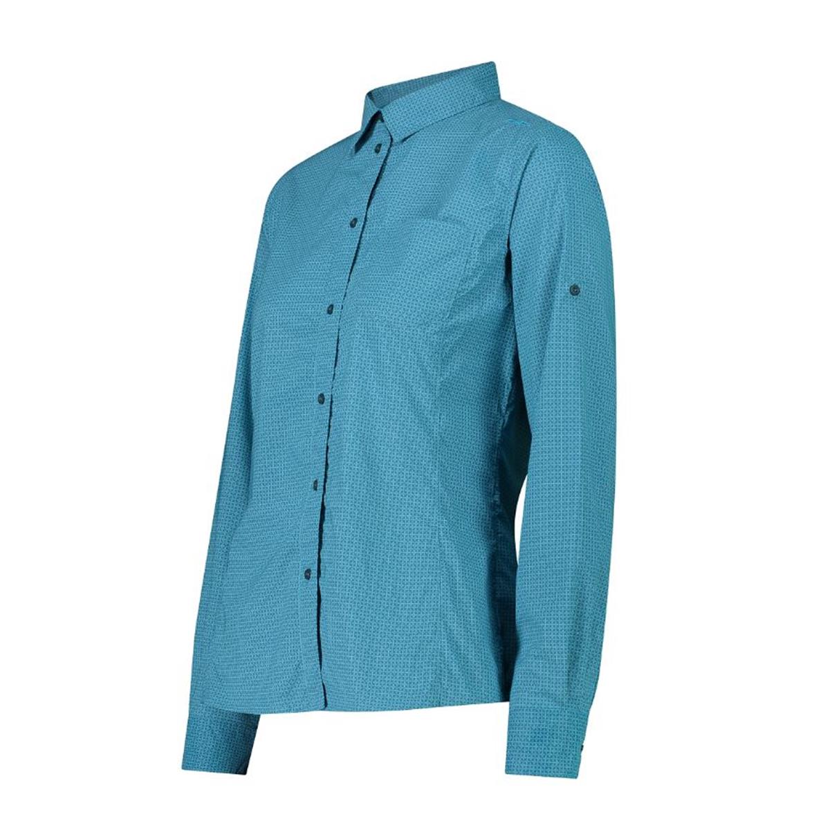CMP Sport Woman Shirt Langarm Bluse night tiffany, image 3 of 4
