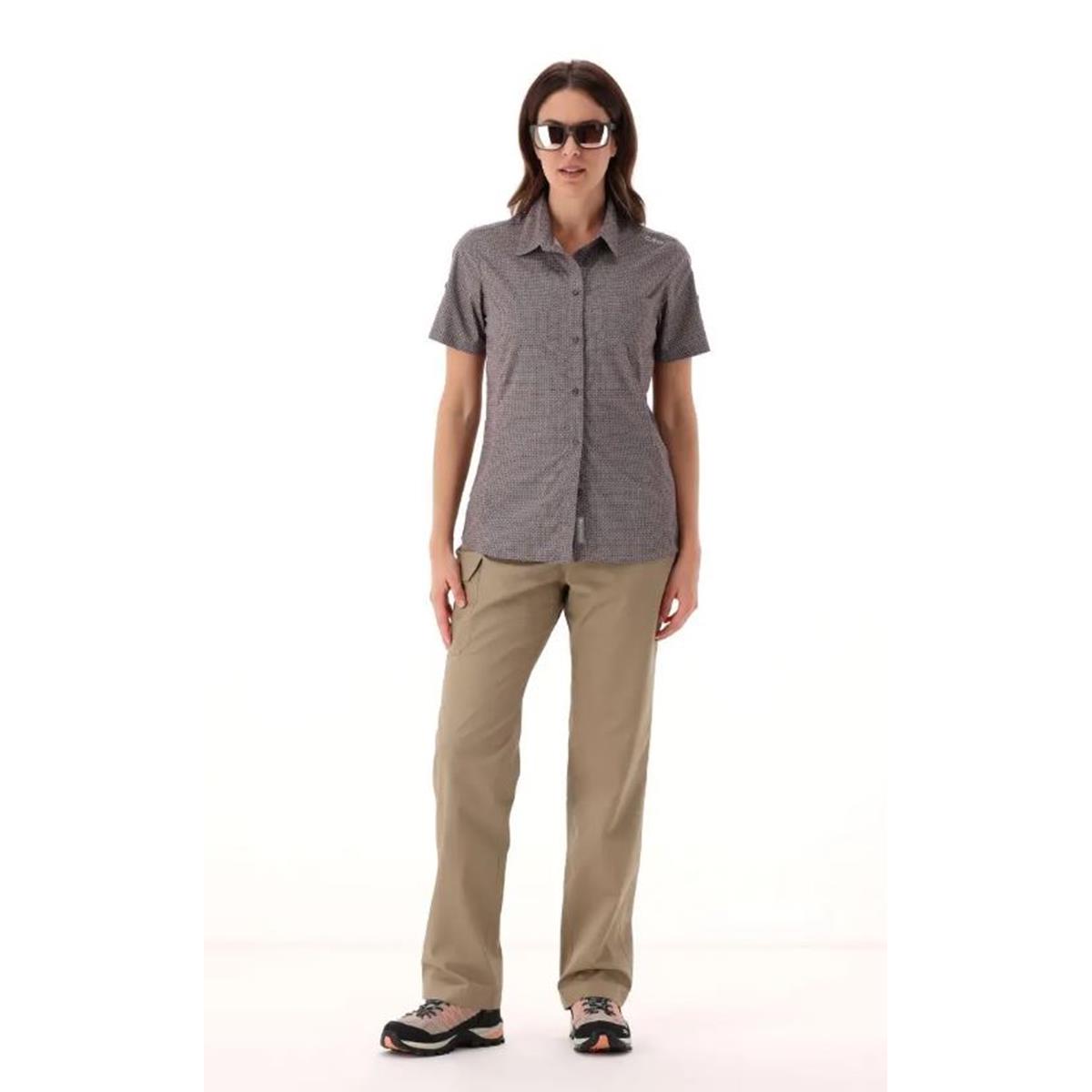 CMP Sport Woman Shirt Kurzarm Bluse festival bianco