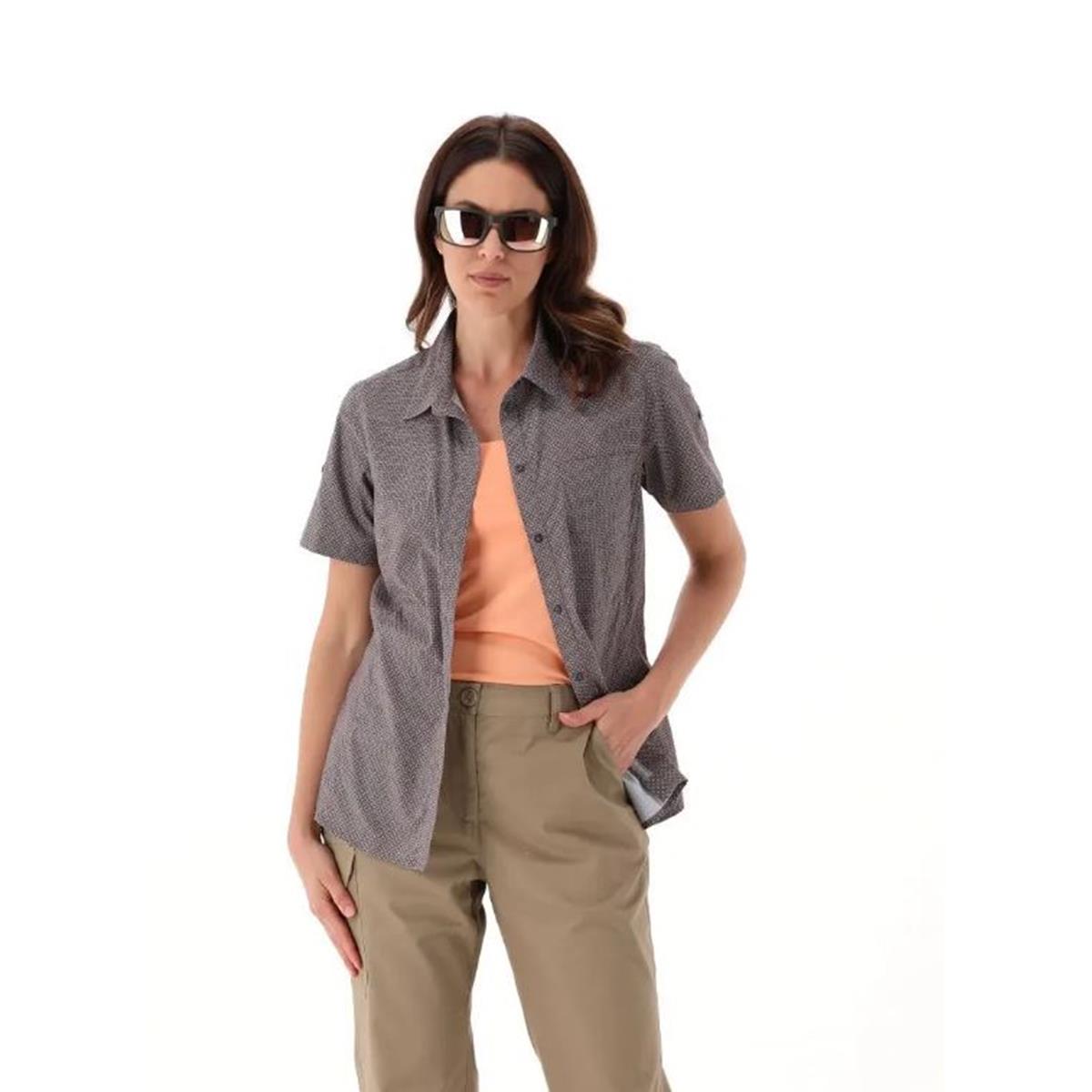 CMP Sport Woman Shirt Kurzarm Bluse festival bianco