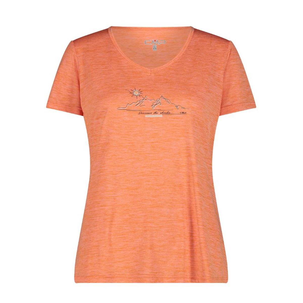 CMP Sport Woman T-Shirt tangeri mel.