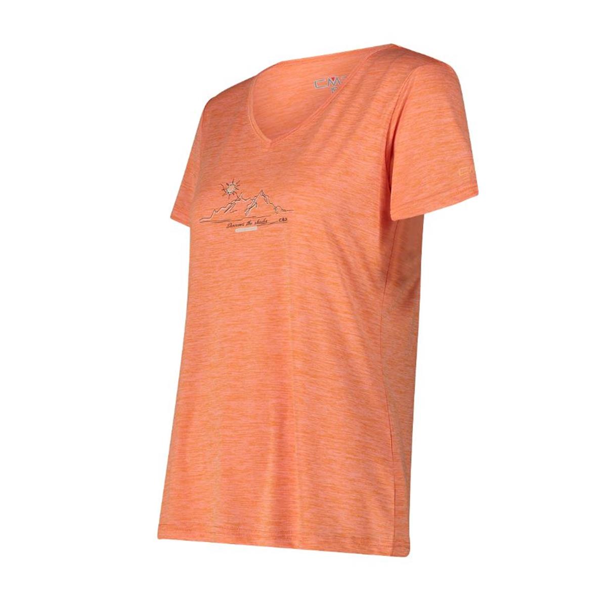 CMP Sport Woman T-Shirt tangeri mel.