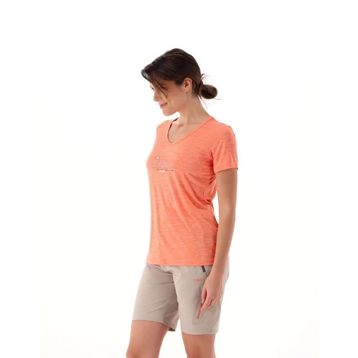 CMP Sport Woman T-Shirt tangeri mel.