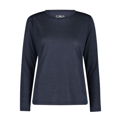 CMP Sport Woman T-Shirt Langarm black blue