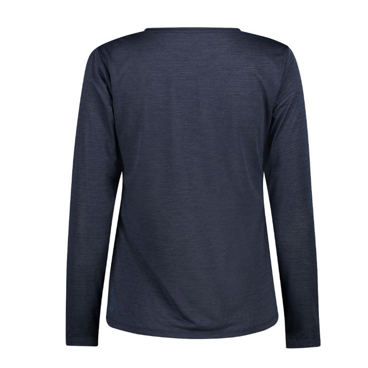 CMP Sport Woman T-Shirt Langarm black blue, image 2 of 7