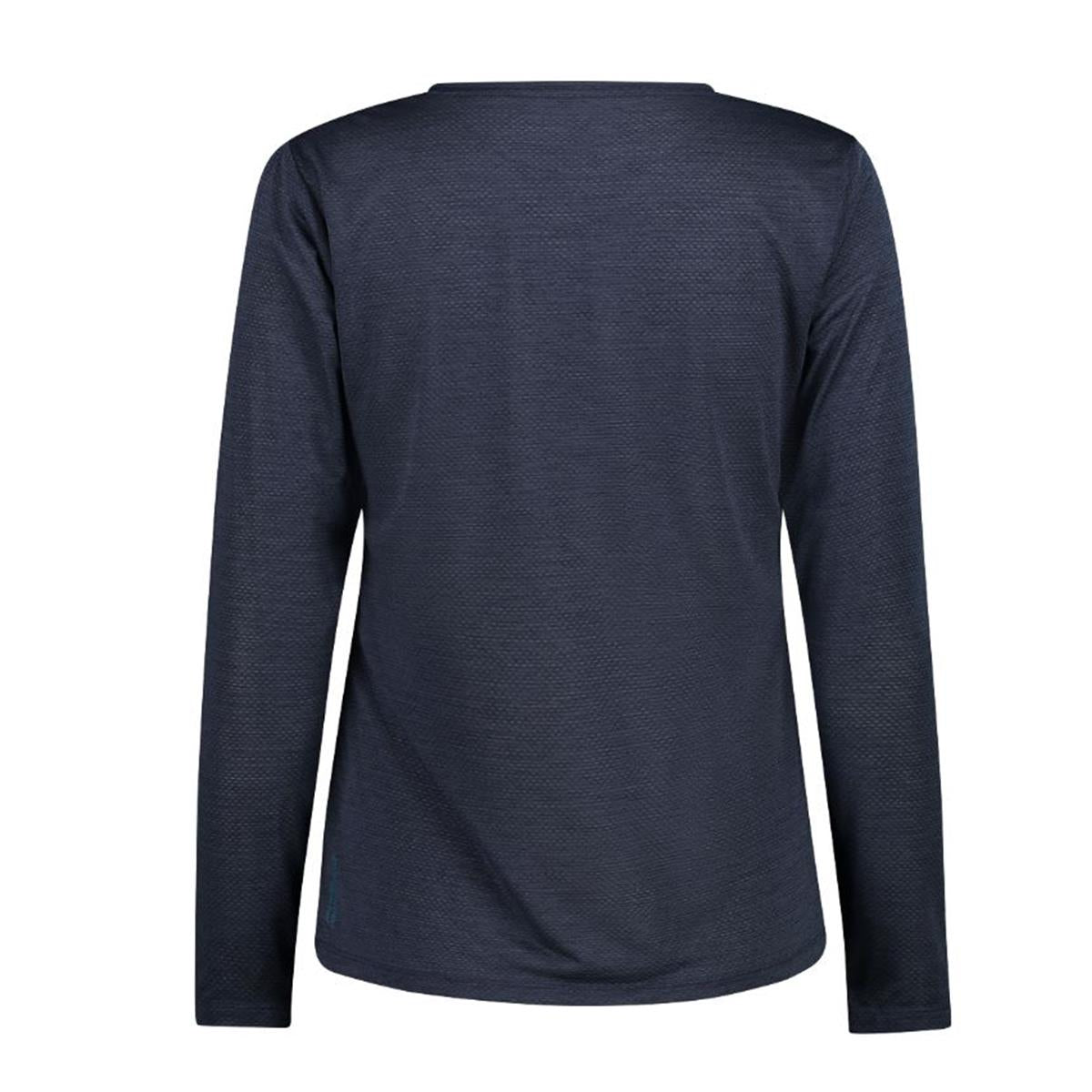 CMP Sport Woman T-Shirt Langarm black blue