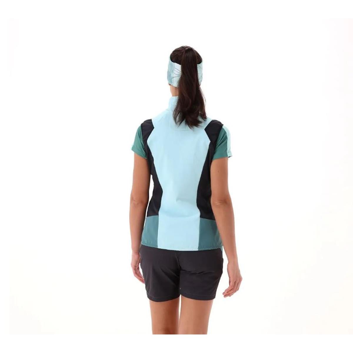 CMP Sport Woman Hybride Jacket with detachable Sleeve opale, Bild 9 von 10