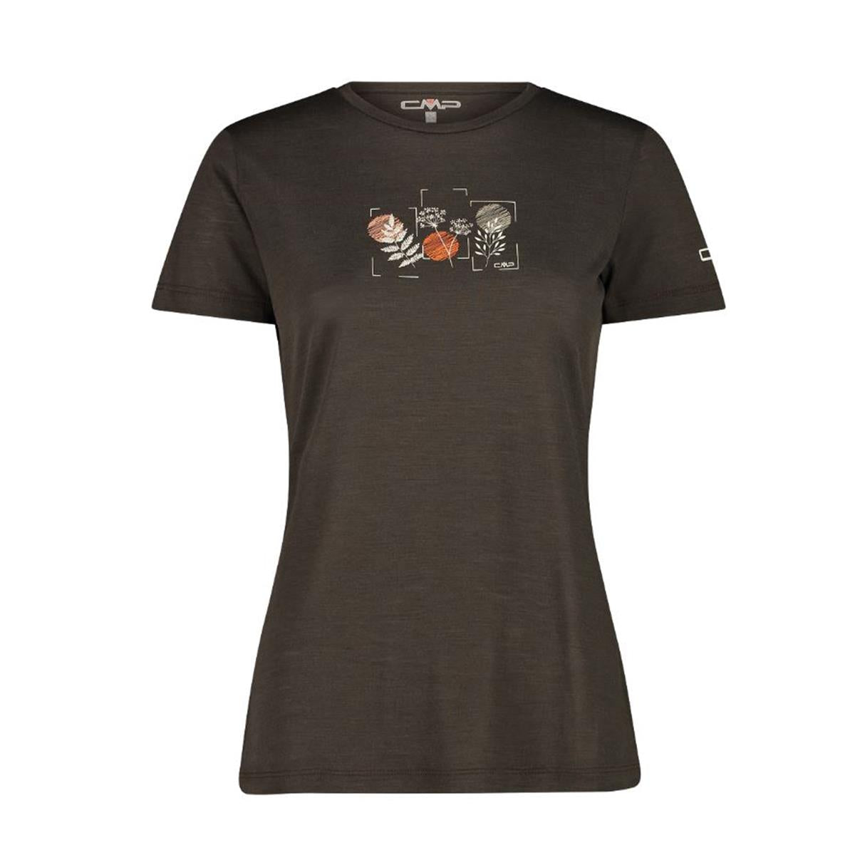 CMP Sport Woman T-Shirt Performance Merino terra