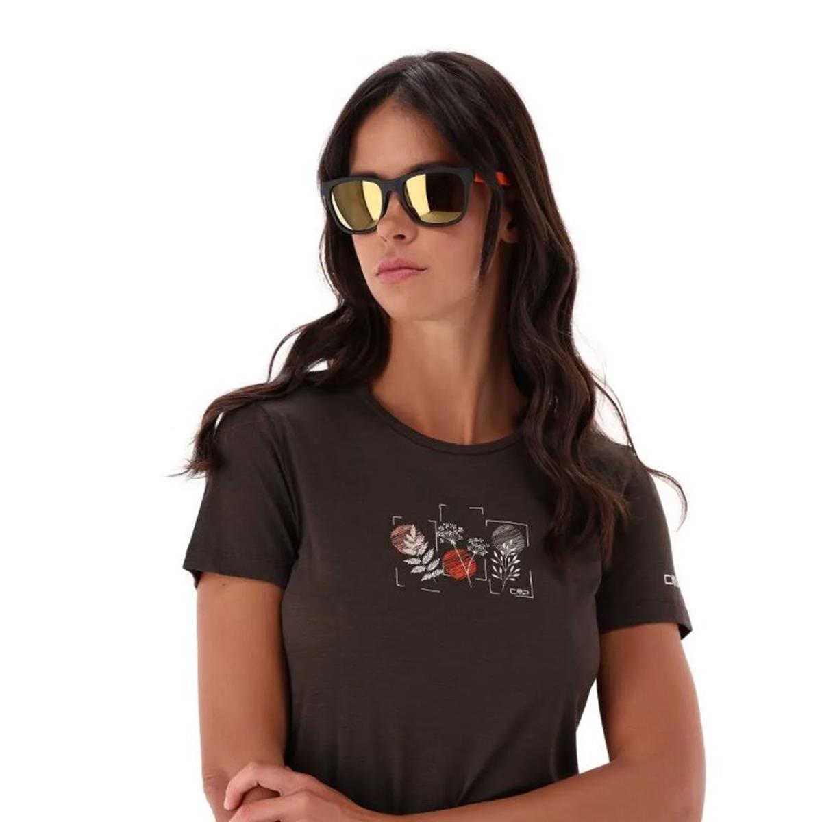CMP Sport Woman T-Shirt Performance Merino terra