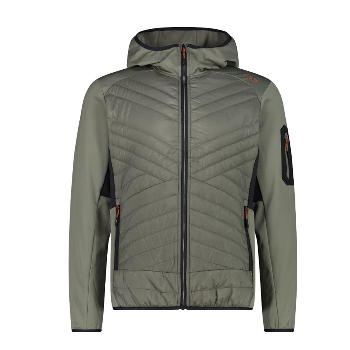 CMP Sport Man Hybrid Unlimitech Jacket Fix Hood sage