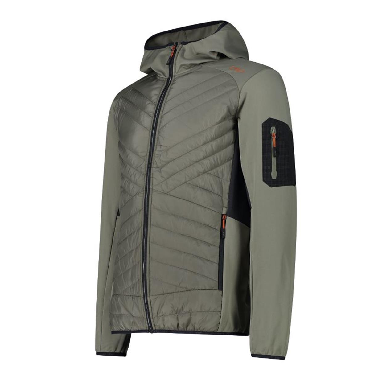 CMP Sport Man Hybrid Unlimitech Jacket Fix Hood sage