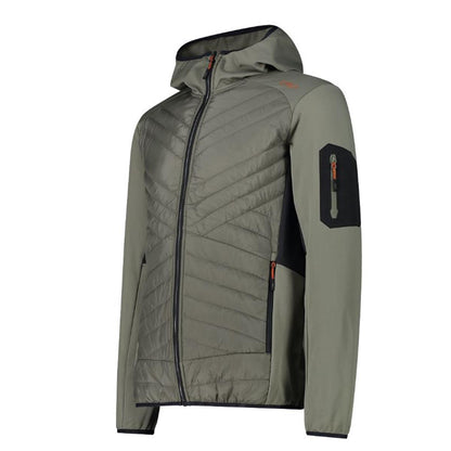 CMP Sport Man Hybrid Unlimitech Jacket Fix Hood sage