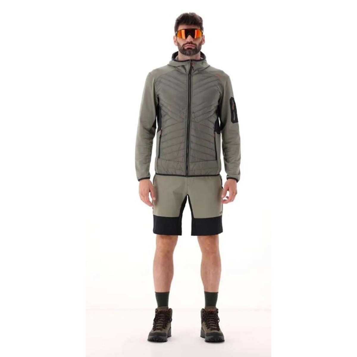 CMP Sport Man Hybrid Unlimitech Jacket Fix Hood sage