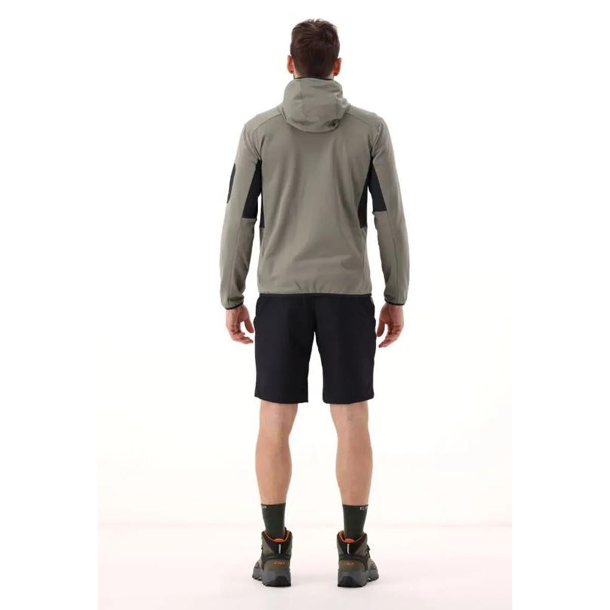 CMP Sport Man Hybrid Unlimitech Jacket Fix Hood sage