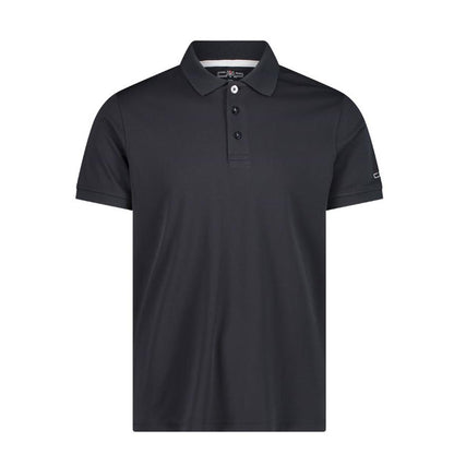 CMP Sport Man Polo Funktions-Poloshirt anthracite bianco