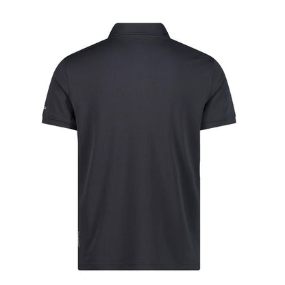 CMP Sport Man Polo Funktions-Poloshirt anthracite bianco