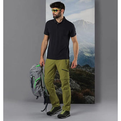 CMP Sport Man Polo Funktions-Poloshirt anthracite bianco