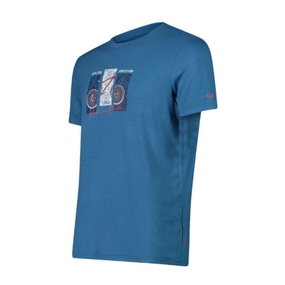 CMP Sport Man Bambus Jersey T-Shirt pacific