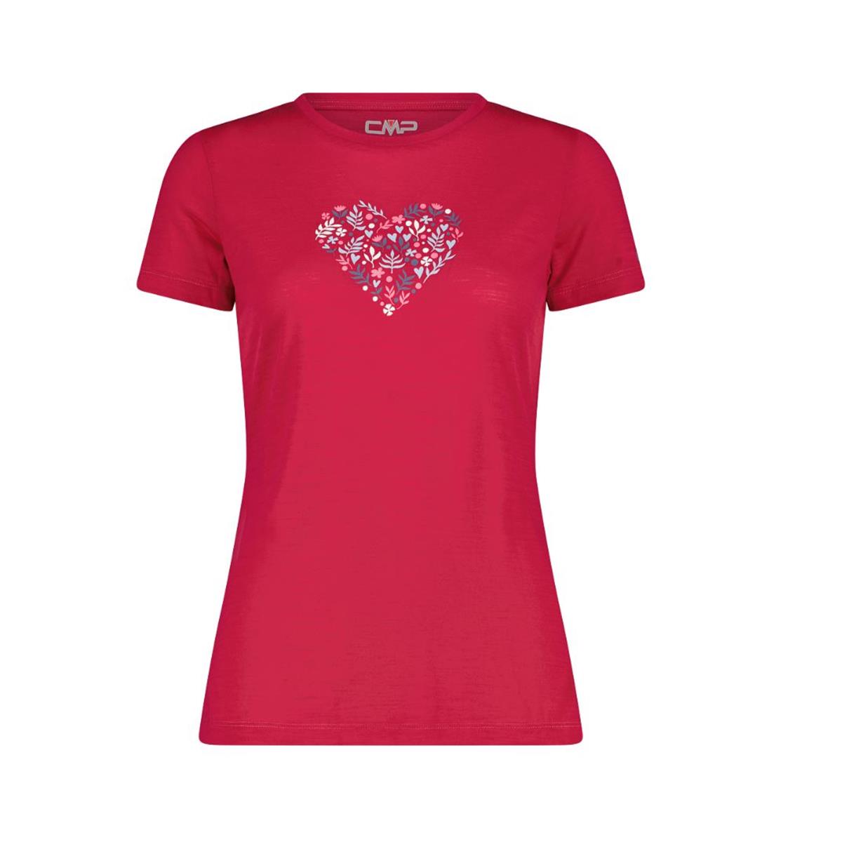CMP Damen T-Shirt magenta