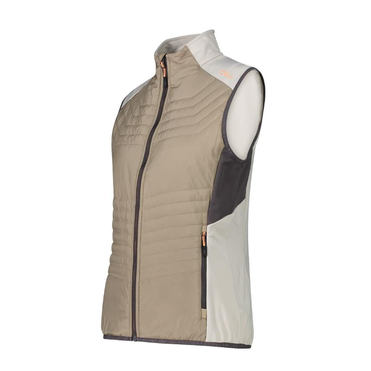 CMP Sport Woman Unlimitech Hybrid Vest vaniglia