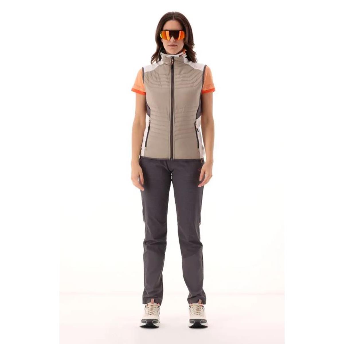 CMP Sport Woman Unlimitech Hybrid Vest vaniglia