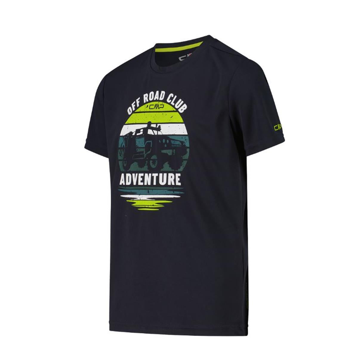 CMP Sport Boy Funktions-T-Shirt anthracite acido