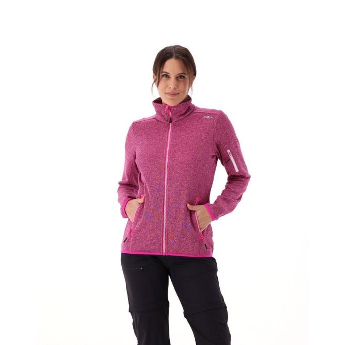 CMP Sport Woman Knit-Tech Fleece Jacket agave opale, Bild 6 von 8