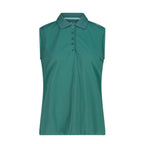 CMP Sport Woman Polo Sleeveless agave