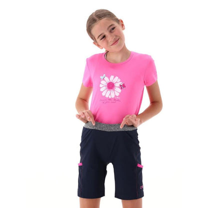 CMP Sport Girl Bermuda Light Climb Trekking Shorts b.blue festival