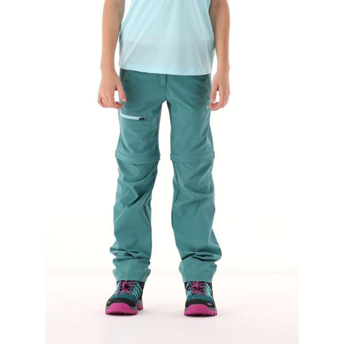 CMP Sport Girl Zip-Off Trekking Pant anthracite