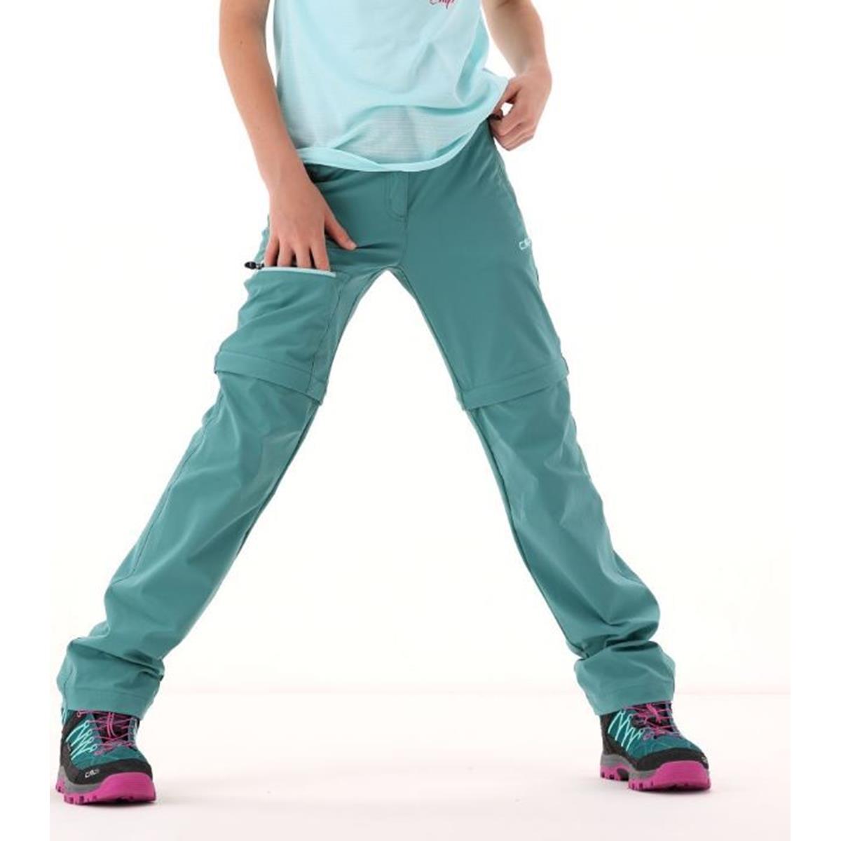 CMP Sport Girl Zip-Off Trekking Pant anthracite