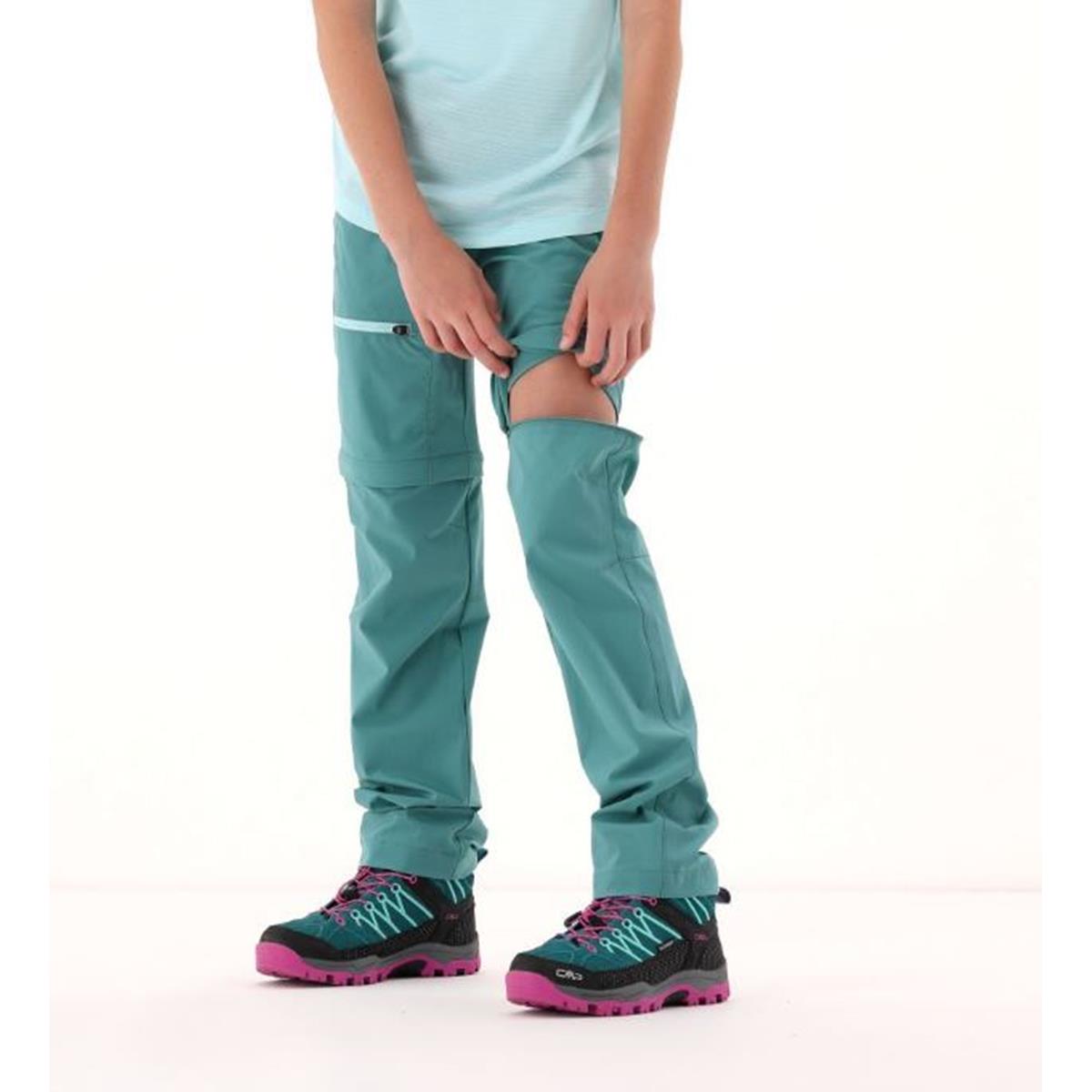 CMP Sport Girl Zip-Off Trekking Pant anthracite