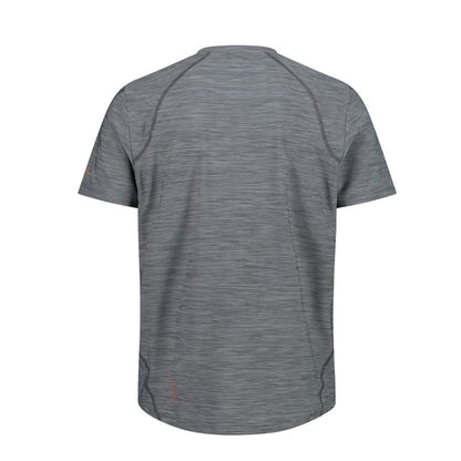 CMP Sport Man Stretch T-Shirt graffite mel. ruggine