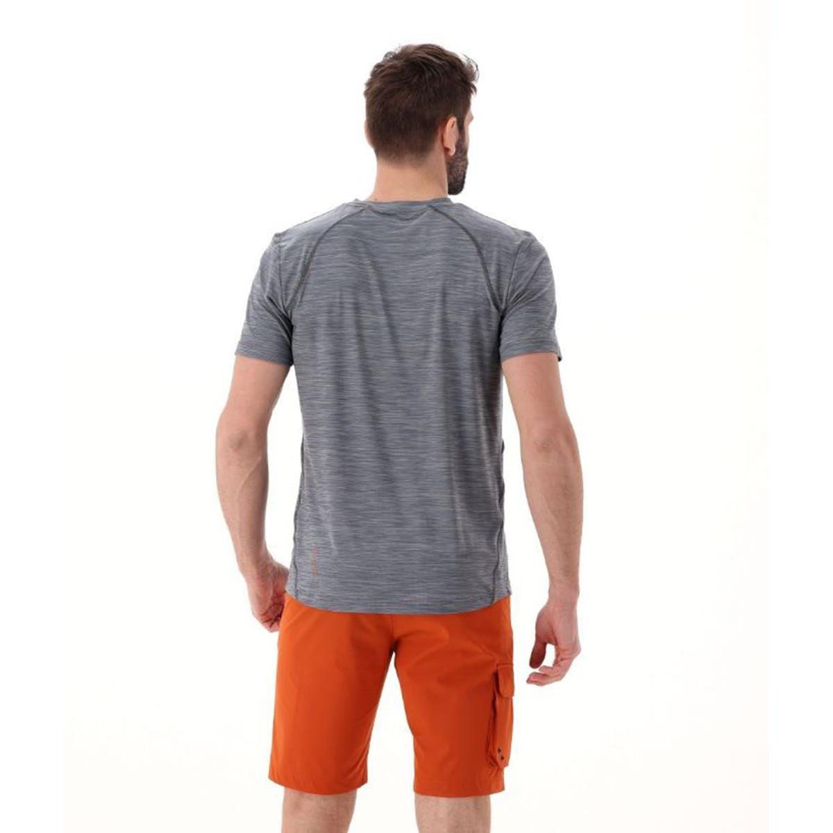 CMP Sport Man Stretch T-Shirt graffite mel. ruggine